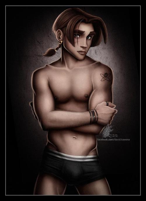 Porn Disney Heroes by David Kawena.  photos