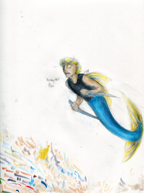 Mermay #08 - AlexThis Here Is A Betta Mer I Adopted From CC(original Design Here). Once He Was Trained