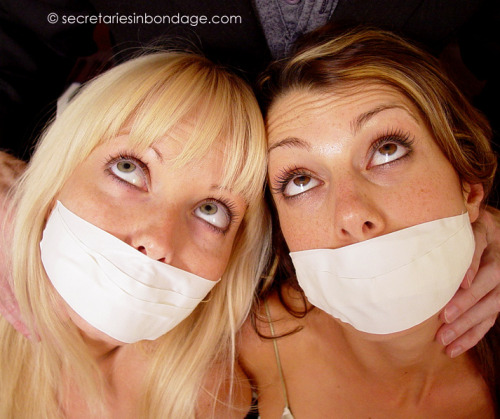 kidnappertales:  Rose and Natalie were a couple of ace private detectives. Summoned to a meeting with a potential client, they were shocked when he turned on them and had them tied up! He then revealed he was the father of a man they had helped send to