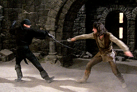 genekellys:In order to create the Greatest Swordfight in Modern Times, Cary Elwes and Mandy Patinkin