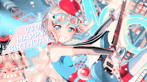 oharah: happy birthday to the bread-loving moca-chan! (*¯︶¯*) ♡ { 03.09 } Love it