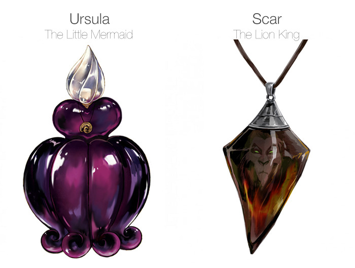 Disney Villains Perfumes by pixiv