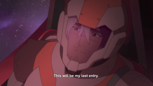 mistlethace:kcgane:Keith’s (near) final moments: a comparison When Shiro truly believes he’s going t