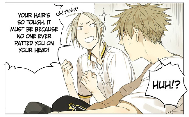 Old Xian 12/11/2014 update of 19 Days, translated by Yaoi-BLCD Previoiusly:  1-54