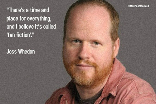 daryldixonwinchester: justplainsomething: Bless Joss Whedon. Joss gets us  Well he would know, 