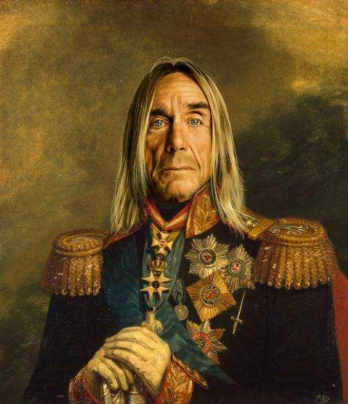 Celebrities as Neoclassical paintings by Replaceface