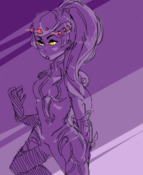 played overwatch all day so heres a spider bitch