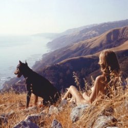 honey–rider: Hunter S. Thompson  .  Sandy &amp; Agar, Big Sur (1963)