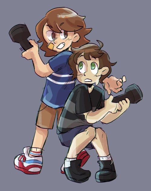 Curiouscat Request To Draw The Flashlight Duo!