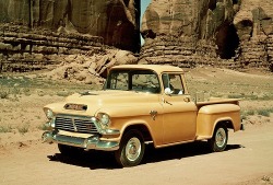 doyoulikevintage:  1957 GMC Stepside Pickup Truck 