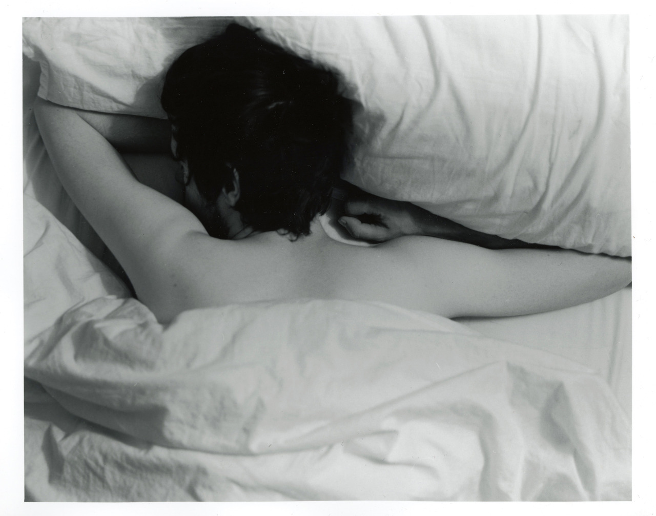 noorannmatties:  Erich Under my Sheets February 2014 Silver Gelatin Print, 8.5x11