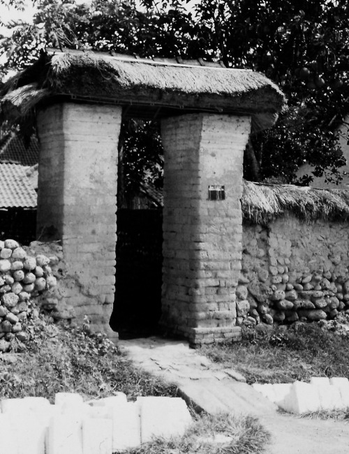 Gate, House on Bali, 1978.