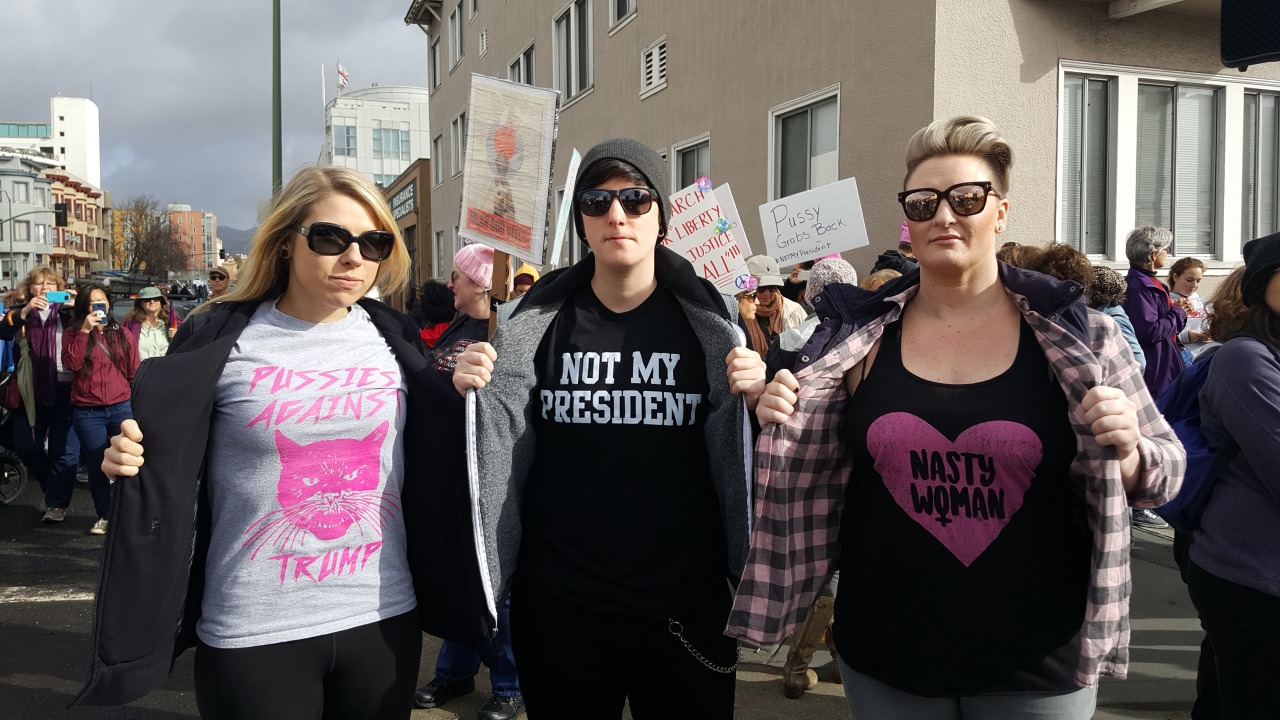 liquorinthefront:  Today, we march ✊ ♀