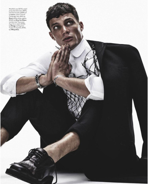 revorish:  GQ Australia “Rock the Coat” feat. Dominic Carisch by Jake Terrey with styling from Brad 