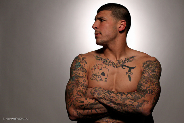 suthrnblakbear:  Aaron Hernandez pic dump cause damn it I can’t help myself.