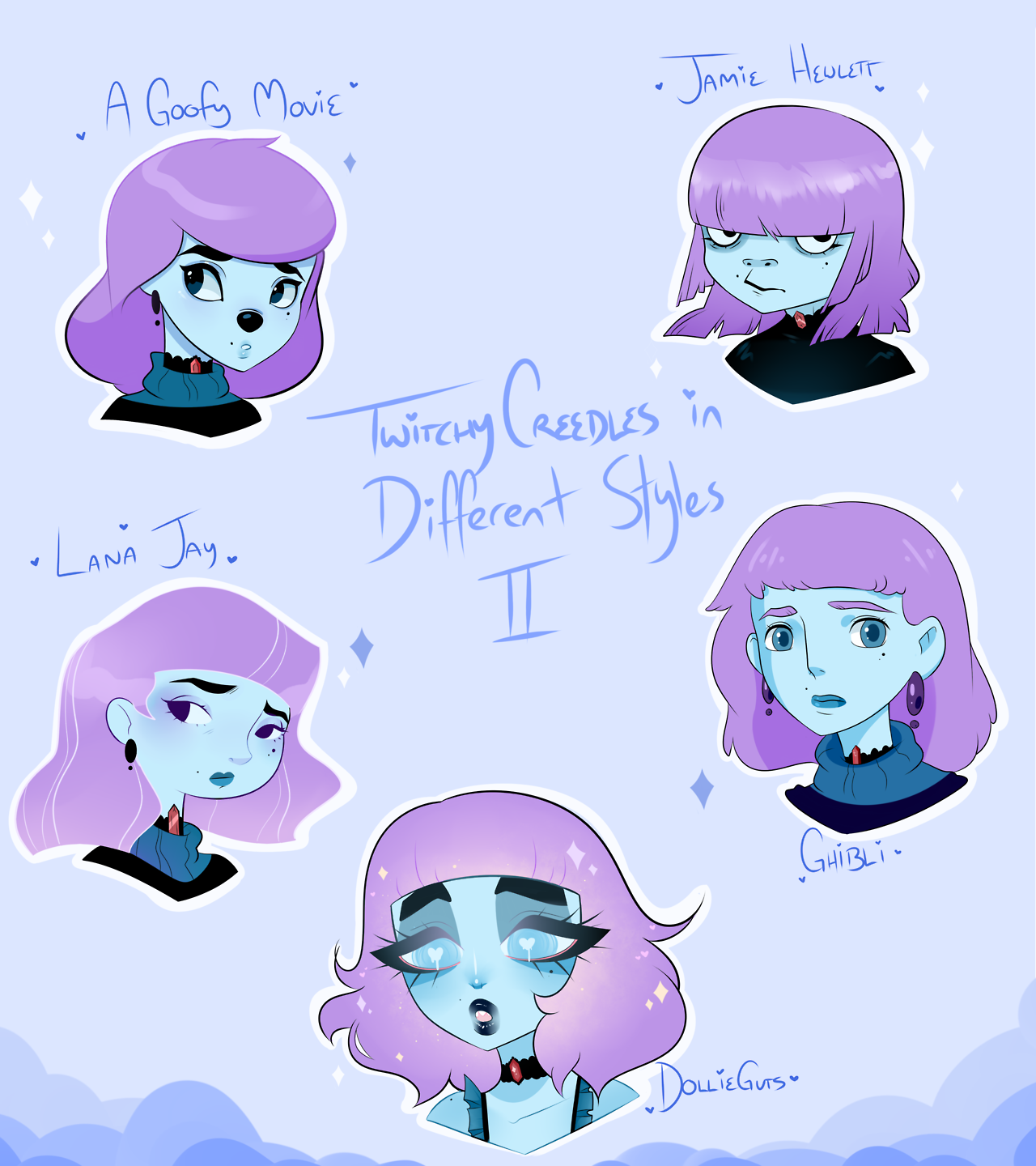 Art Styles Meme IIthis was so much fun to do! Check out Lana Jay https://www.instagram.com/lanajay_art/ Jamie