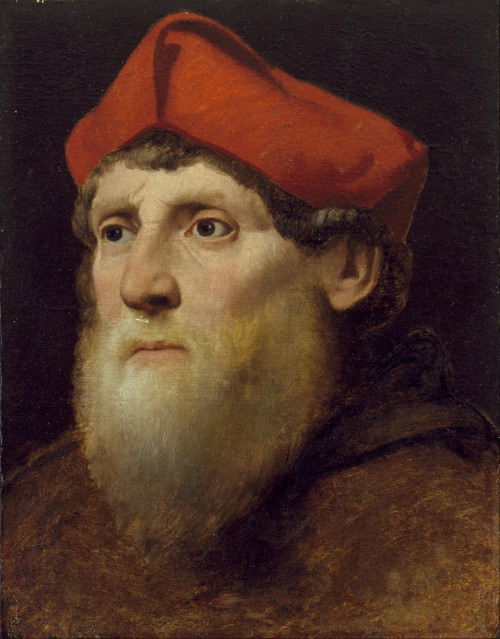 Portrait of a Bearded Prelate, unknown Italian artist, between 1520 and 1540