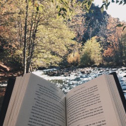 bookishpages:went on a hike today 🌿🍂