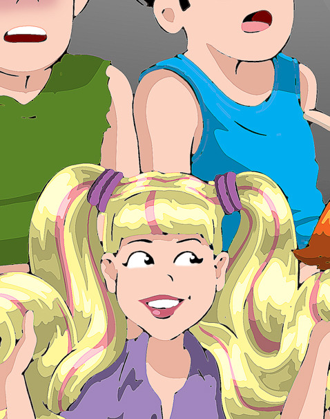 Double pigtails hairjob !www.patreon.com/hairjobheaven