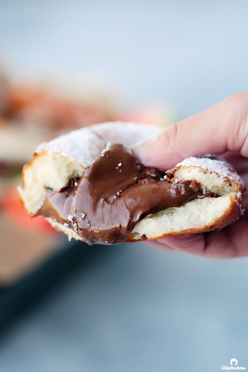 sweetoothgirl:
“ Nutella Donuts (Ponchiks)
”