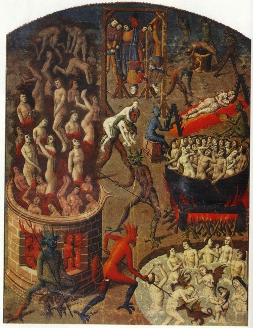 French School, &lsquo;The Infernal Torments of the Damned&rsquo;, from 'De Civitate Dei&