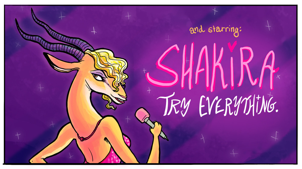 i-can-drill:  Saw Zootopia and loved it. Kinda thought Shakira was going to have