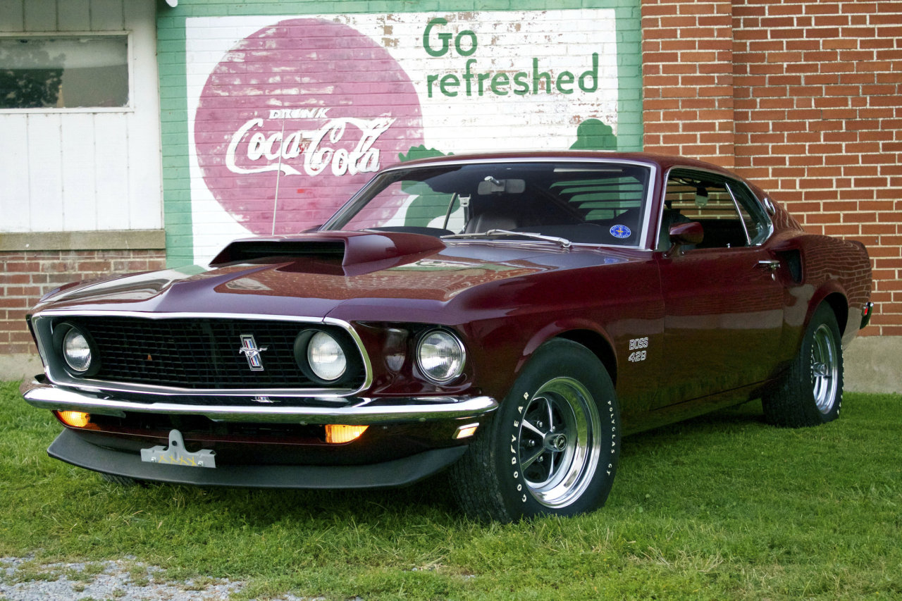 ‘69 Mustang Boss 429 via NYT