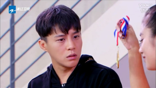 王柯达 in 骄阳似我   This scene   (Episode 14)  make me feel like cheering for him too! Fighting! 