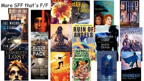 coolcurrybooks:Science fiction and fantasy books that are f/f! Similar posts:Massive queer SFF rec p