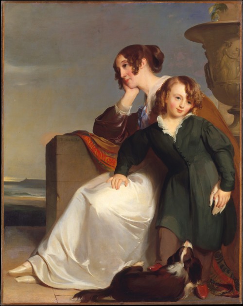 Mother and Son, Thomas Sully, 1840