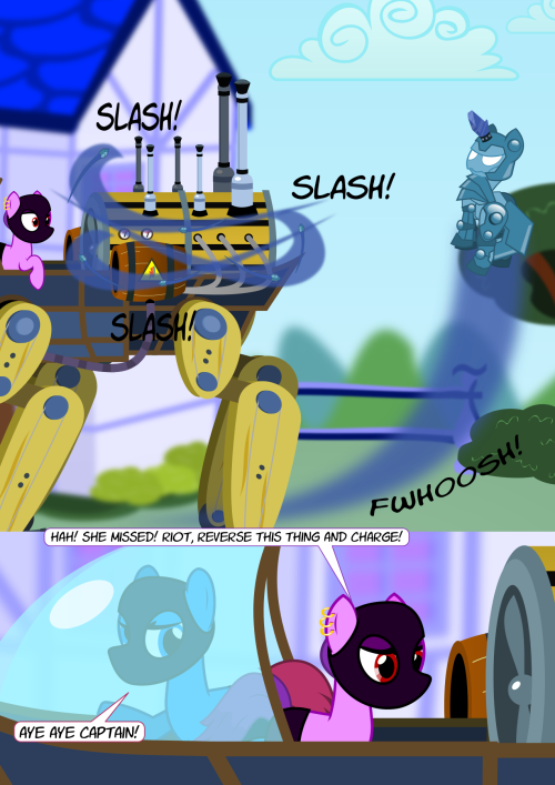 askthecookies:  Comic: Cobalt Origins - Part I  =O