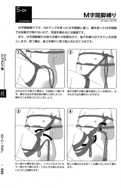 bdsmgeek:  bdsmgeek:  Hajimete no SM Guide pg. 90-97 Buy it on Amazon.co.jp  Learn more on my educational reference blog, and get started with rope by getting some from my shop! (Big Birthday Sale Going On!)