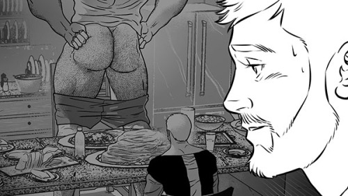 inkollo:  It’s the most magnificent ‘arschbacken’ I’ve ever seen.Chapter 21 - Page 18 is out today.http://www.inkollo.com/posts 