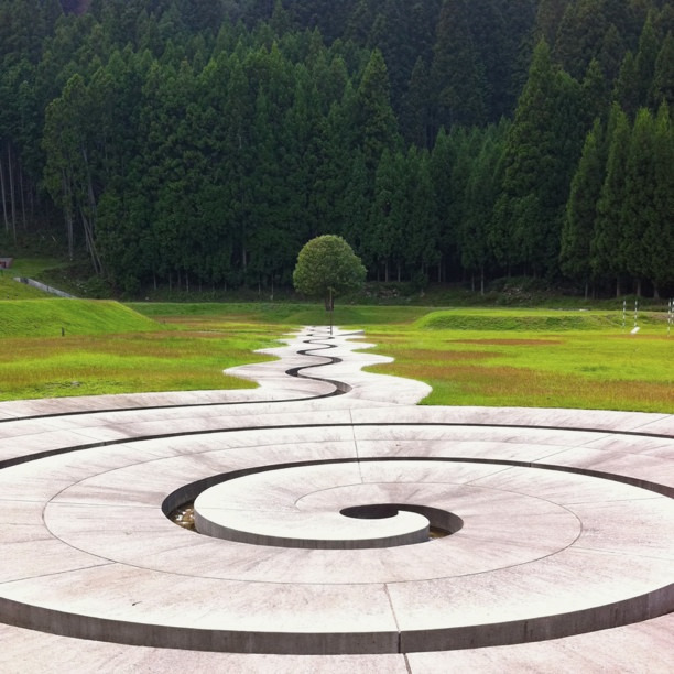 enochliew:  Murou Art Forest Design by Dani Karavan 