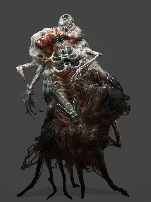 Necromorph  Chenthooran Nambiarooran www.artstation.com/artwork/QnxKl