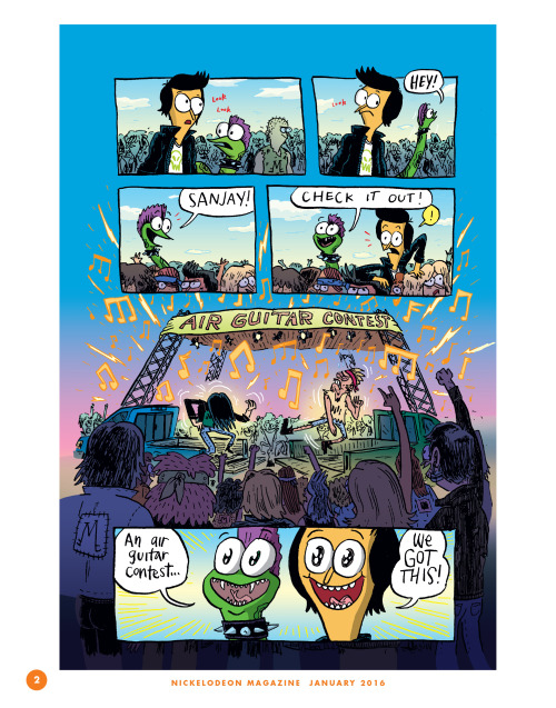 nickanimationstudio: Nick Mag #7 is on sale today! Get rid of those post-holiday blues with new adve