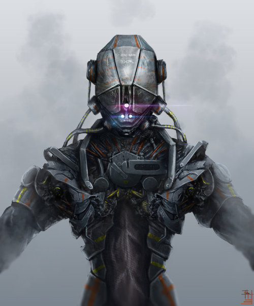 fuckyeahcyber-punk:  Duster Omega by FPesantez 