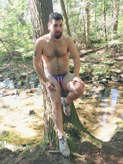 haveyouseenadam:Look for me in bear city 3 I’ll be the skank in a jock. Had so much fun shooting with the crew. Can’t believe there filming 20 minutes from my house Hot jock