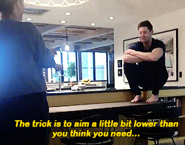 theacklesjunkie: jensenackles  There are other ways to lose $ on #superbowl weekend.  Nice shot @dan