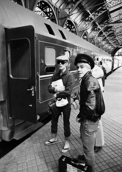 rocknrollhighskool:  This brings Kraftwerk’s “Trans Europe Express” to mind -  From station to stati