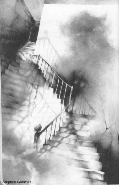 end-complete:  murderotic:  mistressmaw: Gammell illustrations from ‘Scary Stories to Tell in the Dark’.  Growing up these pictures would scare the hell out of me when I would see them.