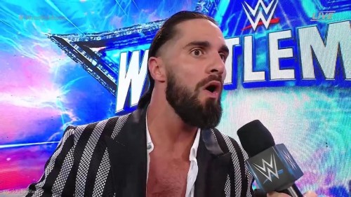 Wrestlemania 38 Kick-Off Show ScreencapsGallery: https://seth-rollins-fans.smugmug.com/Seth-Rollins/