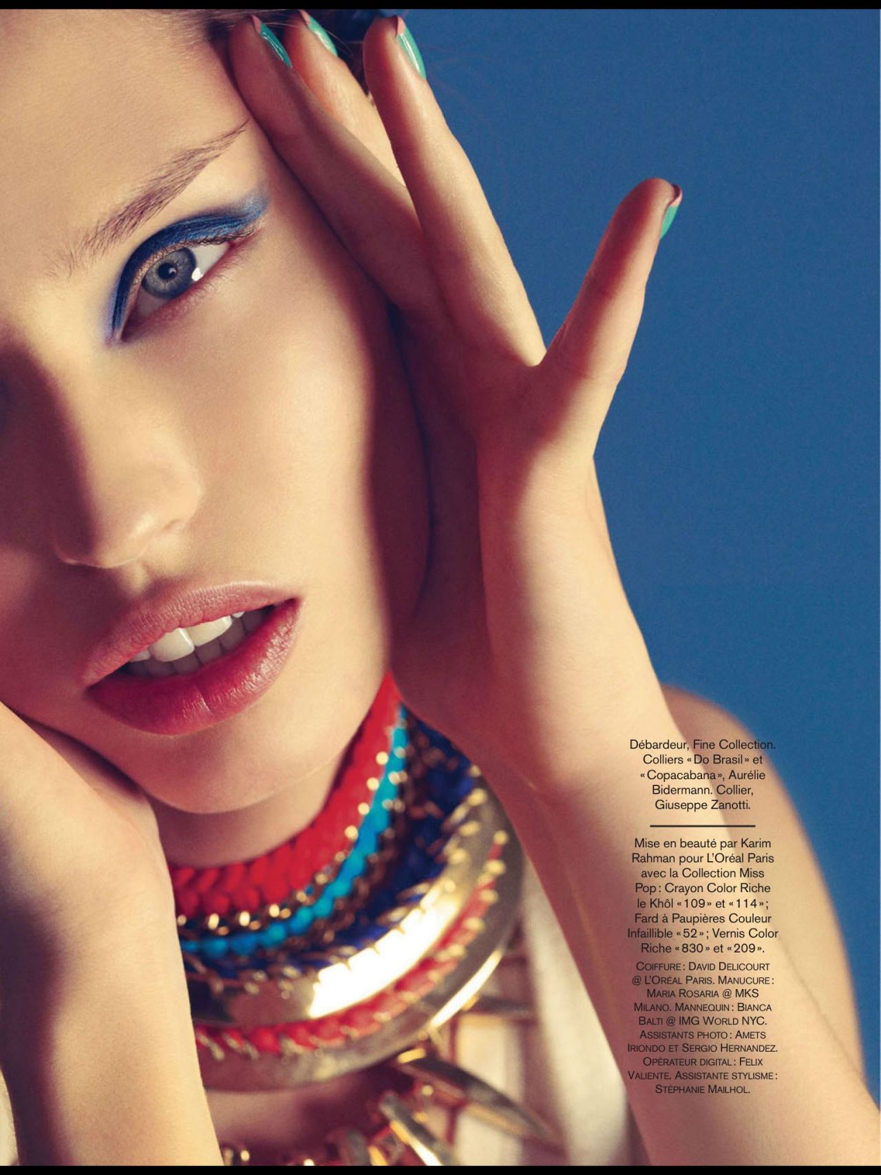 model&ndash;couture:  Bianca Balti in Glamour France, May 2013.