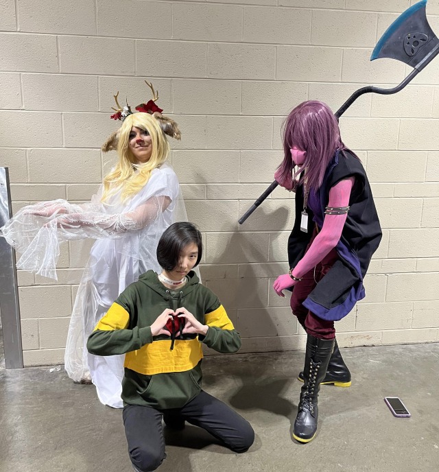 A bunch of our Deltarune photos, from Anime Boston 2023!