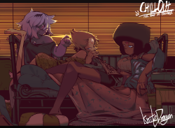 telsonknife:  Afternoon Chill Out BGM: feel good inc- GorillaZ