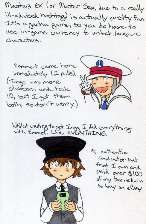 A little illustrated essay of sorts about my Pokemon Masters EX experience so far, and about how vid