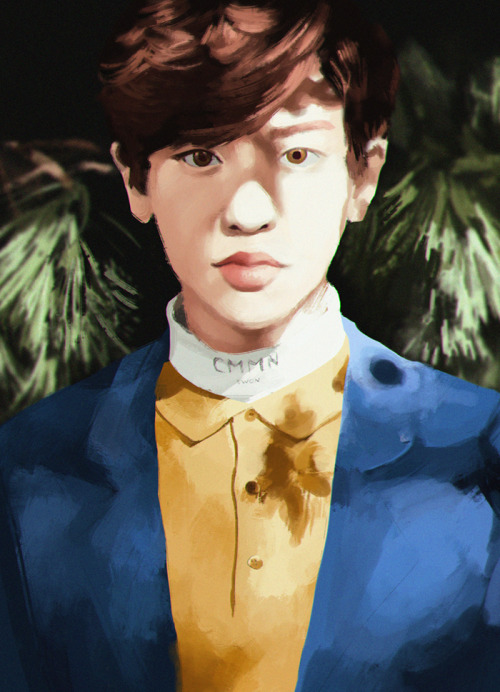 Pathcode #CHANYEOLWoosh this took me forever, but here’s some fan art of my official bias wrecker. H
