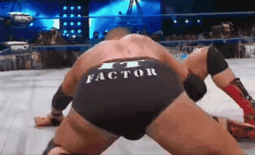 speakwrestlerandenter:  see what I mean? the camera caught Bobby twerking