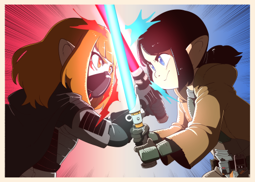 Star Wars x Final Fantasy XIV crossover commissionsFollow me on TWITTER and NEWGROUNDS!