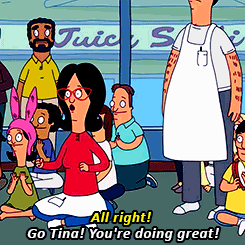 tinarannosaurus:  Bob’s Burgers, Season 1 | Linda Belcher - &ldquo;All right!&rdquo;
